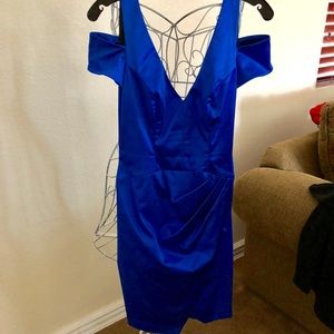 BEBE Royal Blue Cocktail Dress